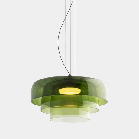 Nordic Ontwerper Creatieve Middeleeuwse Glazen Hanglampen