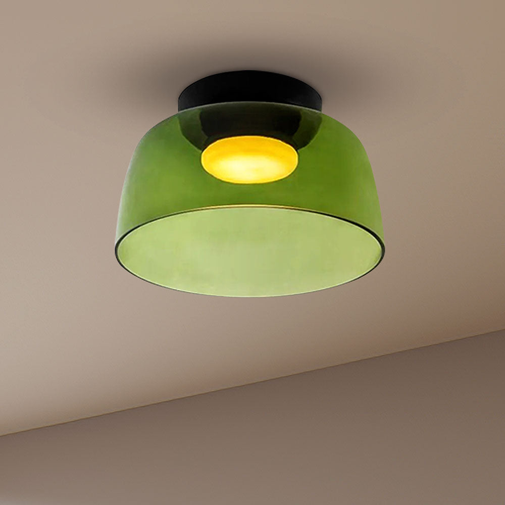 Nordic Designer Creatieve Persoonlijkheid Middeleeuwse Glazen Plafondlamp
