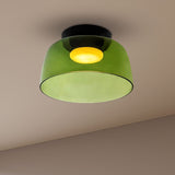 Nordic Designer Creatieve Persoonlijkheid Middeleeuwse Glazen Plafondlamp