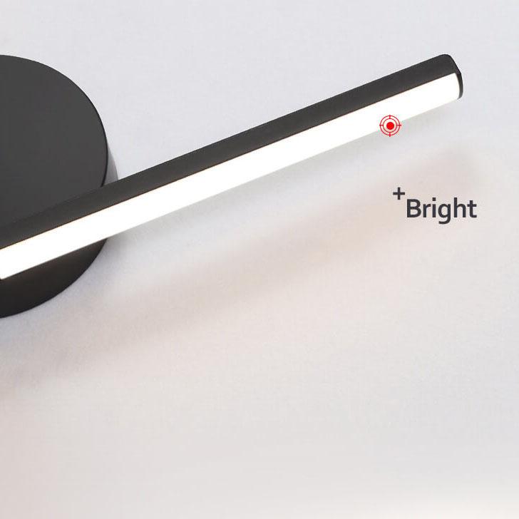 Elegante Minimalistische LED Wandlamp met Gebogen Design voor Modern Interieur