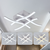 Dimbare LED Plafondlamp 24W - Modern Design, Driekleurenlicht voor Woonkamer & Slaapkamer, Energiezuinig