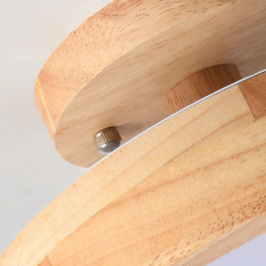 Scandinavische Ronde LED Semi-Inbouw Plafondlamp – Modern Design voor Woonkamers en Slaapkamers
