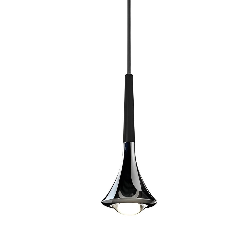 Moderne LED Hanglamp in Waterdruppelvorm – Verstelbare Metalen Kroonluchter voor Woonkamer, Slaapkamer, en Eetkamer