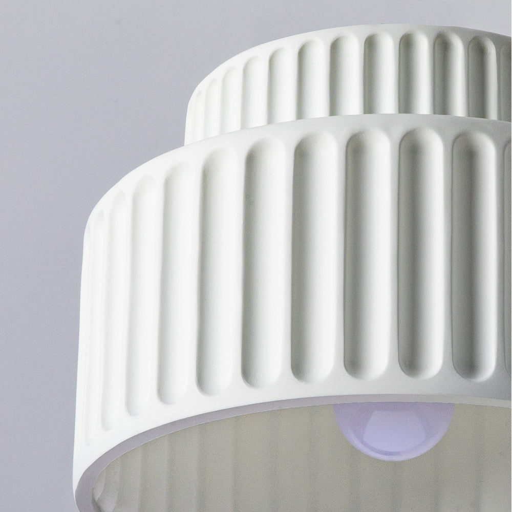 Vintage Crème Stijl Geschilderde Plafondlamp