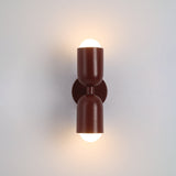 Moderne LED Wandlamp 2-Flammig Zwart – Minimalistisch Design voor Slaapkamer en Gang