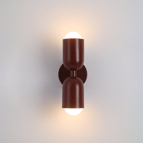 Moderne LED Wandlamp 2-Flammig Zwart – Minimalistisch Design voor Slaapkamer en Gang