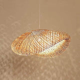 ZenBamboo LED Hanglamp - Bamboe Bol Verlichting voor Moderne Slaapkamer | Energiezuinige Natuurlijke Lampen