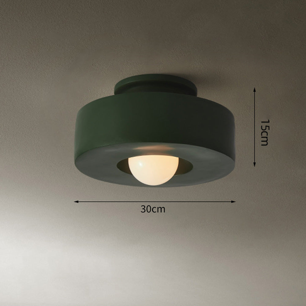 Nordic Macaron Semi Flush Mount Plafondlamp