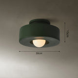 Nordic Macaron Semi Flush Mount Plafondlamp
