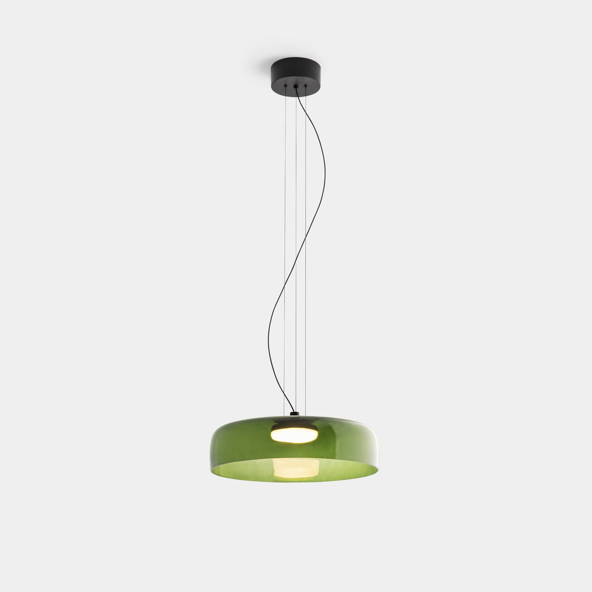Nordic Ontwerper Creatieve Middeleeuwse Glazen Hanglampen