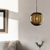 Nordic Minimalistische Moderne Waterpatroon Glazen Bol Hanglamp