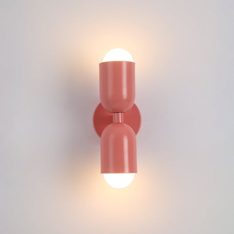 Moderne LED Wandlamp 2-Flammig Zwart – Minimalistisch Design voor Slaapkamer en Gang