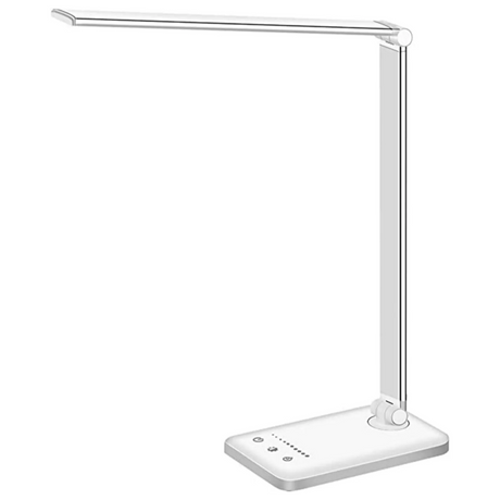 LED Tafellamp met USB Oplaadpoort - 5 Lichtstanden & Dimbare Helderheid voor Bureau en Lezen