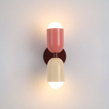Moderne LED Wandlamp 2-Flammig Zwart – Minimalistisch Design voor Slaapkamer en Gang