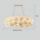 Wolkvormige Moderne Artistieke Hanglamp Eilandverlichting