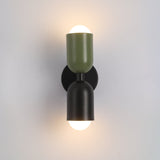 Moderne LED Wandlamp 2-Flammig Zwart – Minimalistisch Design voor Slaapkamer en Gang