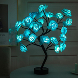 GlowTree - Betoverende LED Rozenboom | Sfeerverlichting in Rood, Roze of Wit voor Romantisch Interieur