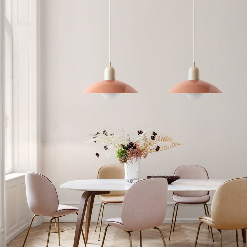 Mid Century Kleurrijke Macaron Bauhaus Hanglamp