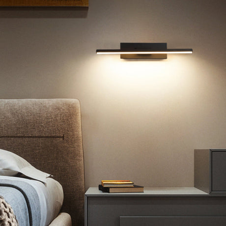 Moderne Draaibare LED Wandlamp voor Slaapkamer | Verstelbare Wandverlichting in Zwart/Wit | Metaal en Siliconen