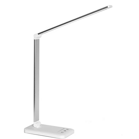 LED Tafellamp met USB Oplaadpoort - 5 Lichtstanden & Dimbare Helderheid voor Bureau en Lezen