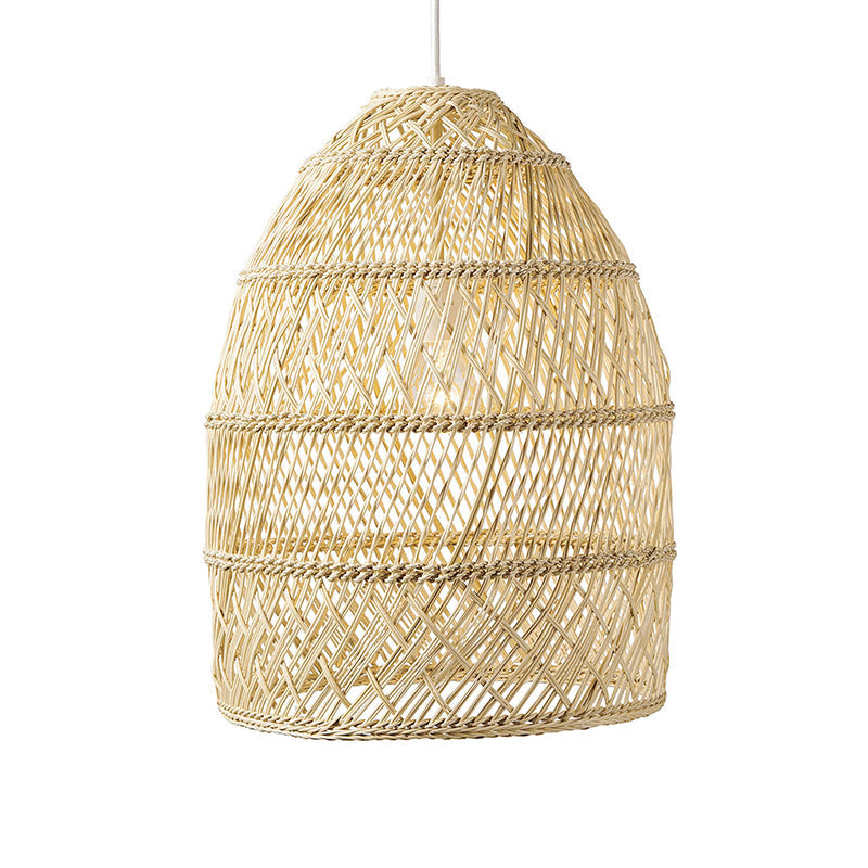 Handgeweven Rotan Hanglamp - Landelijke Stijl