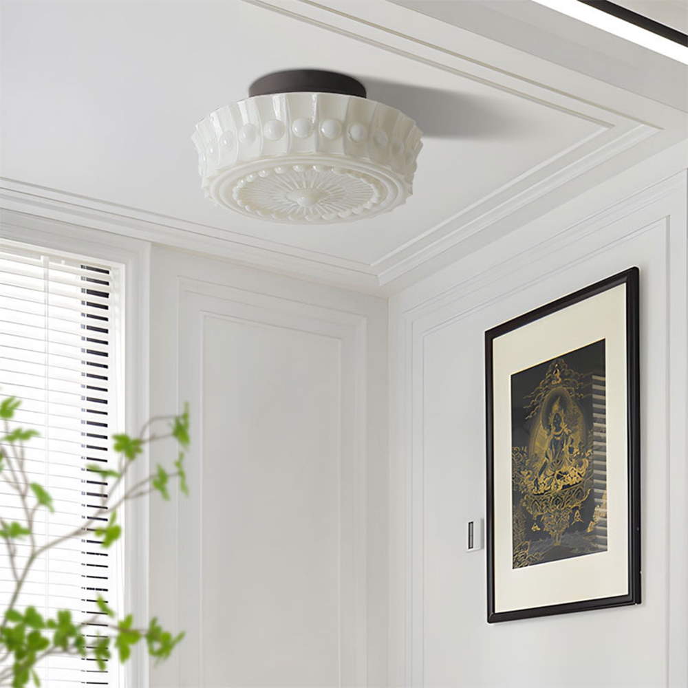 Kunst Vintage Koepel Plafondlamp