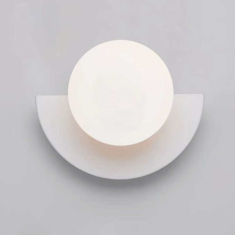 Moderne LED Wandlamp Metaal en Glas voor Slaapkamer en Woonkamer