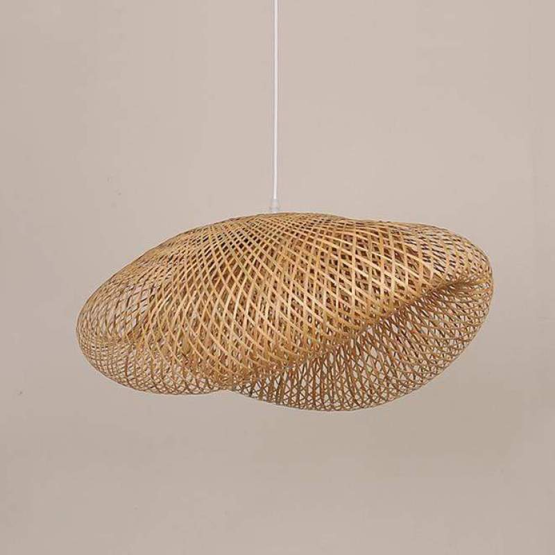 ZenBamboo LED Hanglamp - Bamboe Bol Verlichting voor Moderne Slaapkamer | Energiezuinige Natuurlijke Lampen