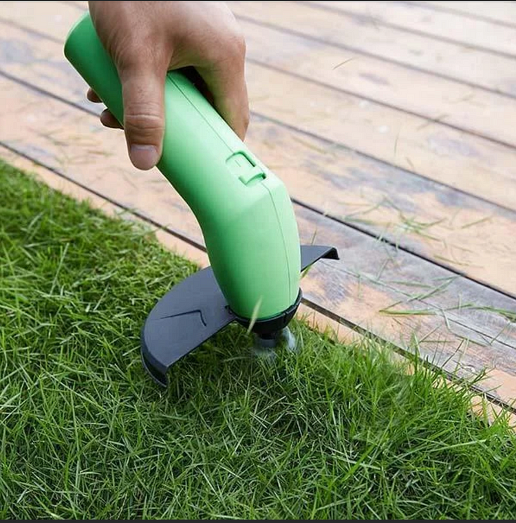Draadloze Mini Grastrimmer | Compacte Gras- en Onkruidtrimmer voor Tuinonderhoud