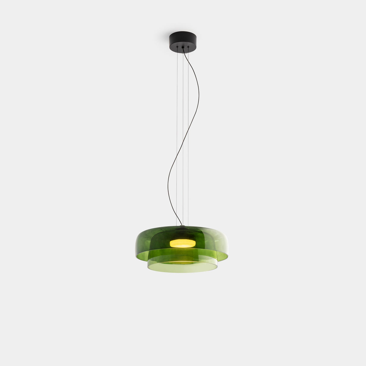 Nordic Ontwerper Creatieve Middeleeuwse Glazen Hanglampen