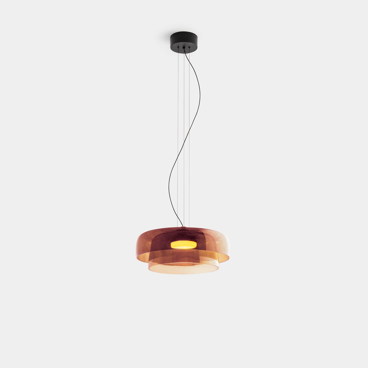 Nordic Ontwerper Creatieve Middeleeuwse Glazen Hanglampen