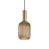 Ribbelglas Hanglamp Moderne Keukenverlichting