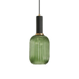Ribbelglas Hanglamp Moderne Keukenverlichting