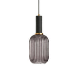 Ribbelglas Hanglamp Moderne Keukenverlichting