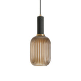 Ribbelglas Hanglamp Moderne Keukenverlichting