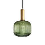 Ribbelglas Hanglamp Moderne Keukenverlichting