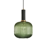 Ribbelglas Hanglamp Moderne Keukenverlichting
