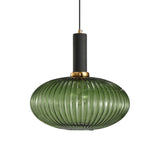 Ribbelglas Hanglamp Moderne Keukenverlichting