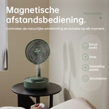 Draagbare Oplaadbare Telescopische Tafelventilator met Stil Ontwerp en Verstelbare Hoogte
