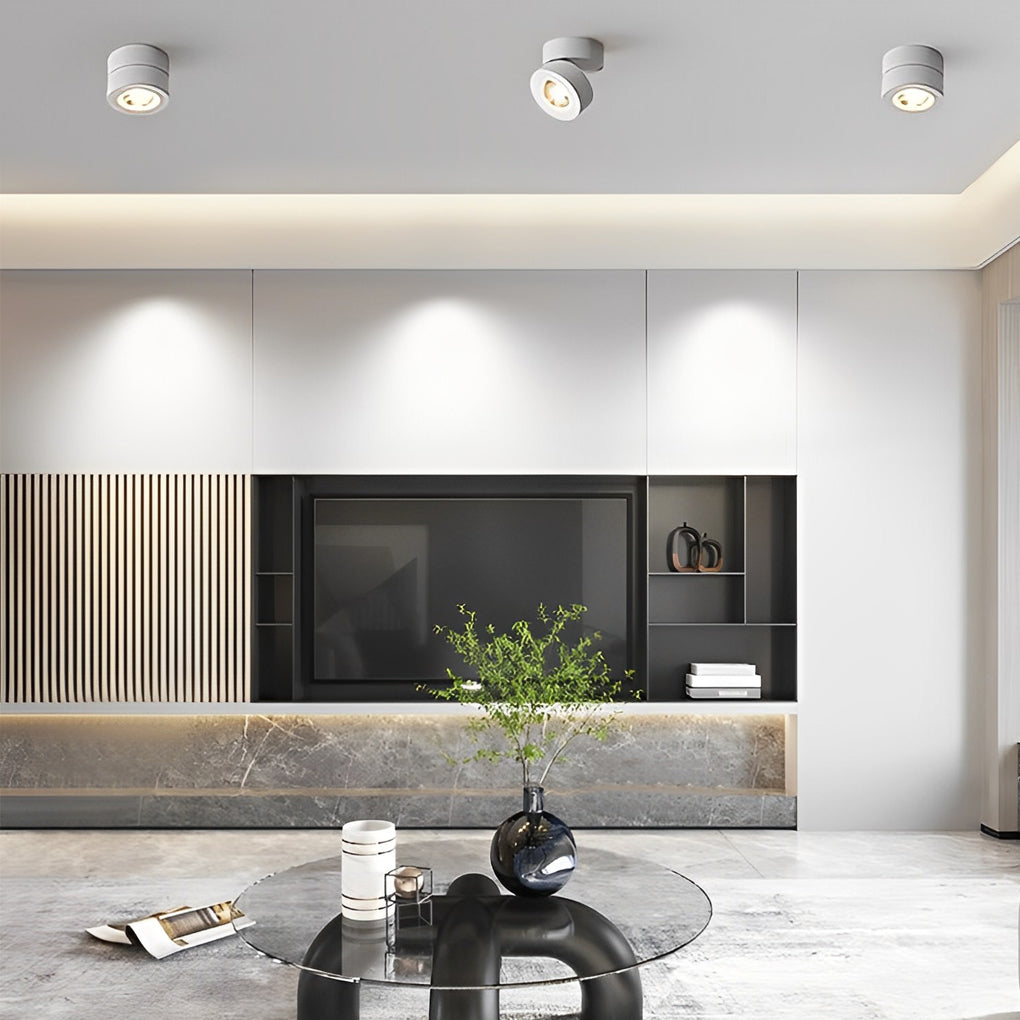 Ronde Opvouwbare Verstelbare LED Scandinavische Spotlight Plafondlamp