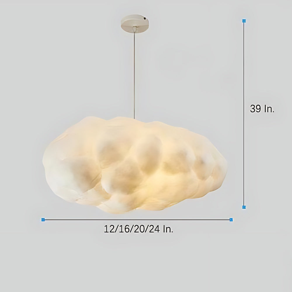 Wolkvormige Moderne Artistieke Hanglamp Eilandverlichting