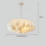 Wolkvormige Moderne Artistieke Hanglamp Eilandverlichting