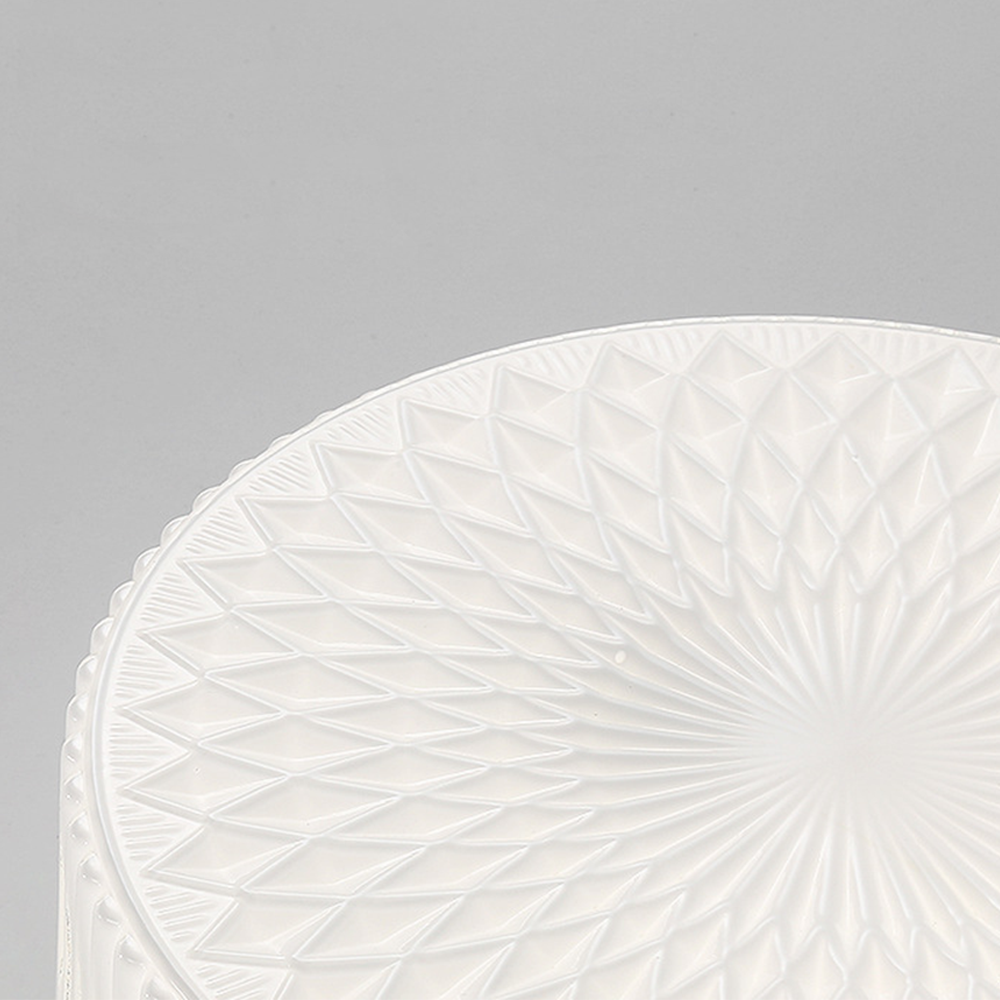 Retro Nostalgie Melkwit Glazen Plafondlamp