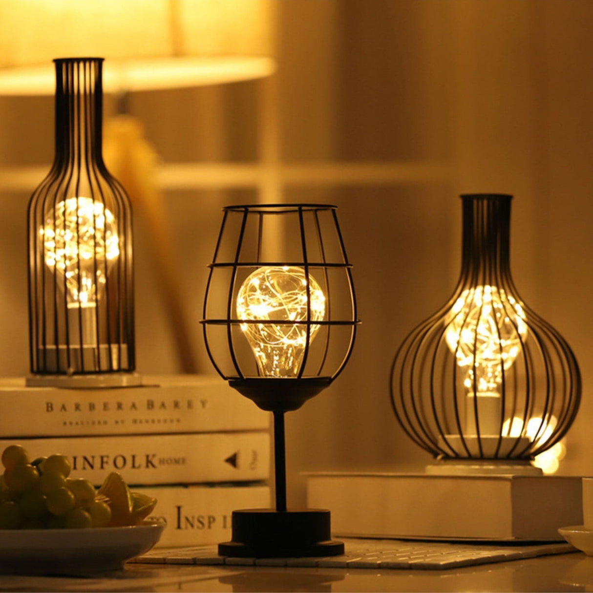 NoirLume - Luxe Moderne Zwarte Tafellamp | Sfeervolle Verlichting voor Woonkamer & Slaapkamer