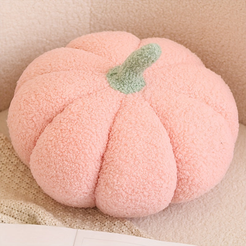 Zacht Pluche Pompoen Kussen - Decoratief Video Game Knuffel voor Kinderen 0-3 Jaar, Perfect voor Halloween