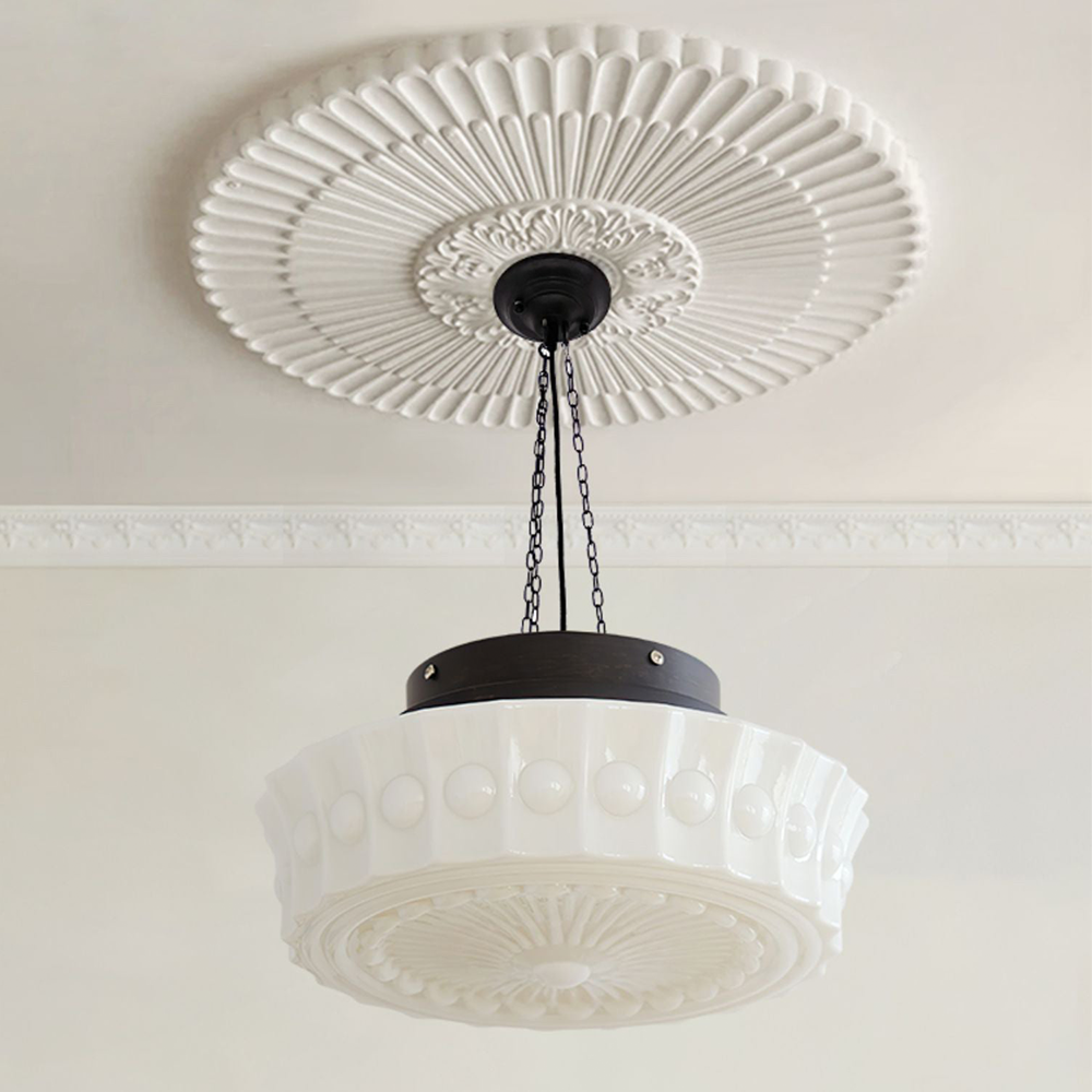 Kunst Vintage Koepel Plafondlamp