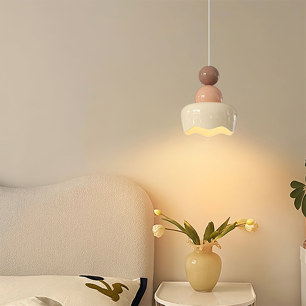 Romantische LED Hanglamp voor Slaapkamer - Modern Design en Warme Verlichting