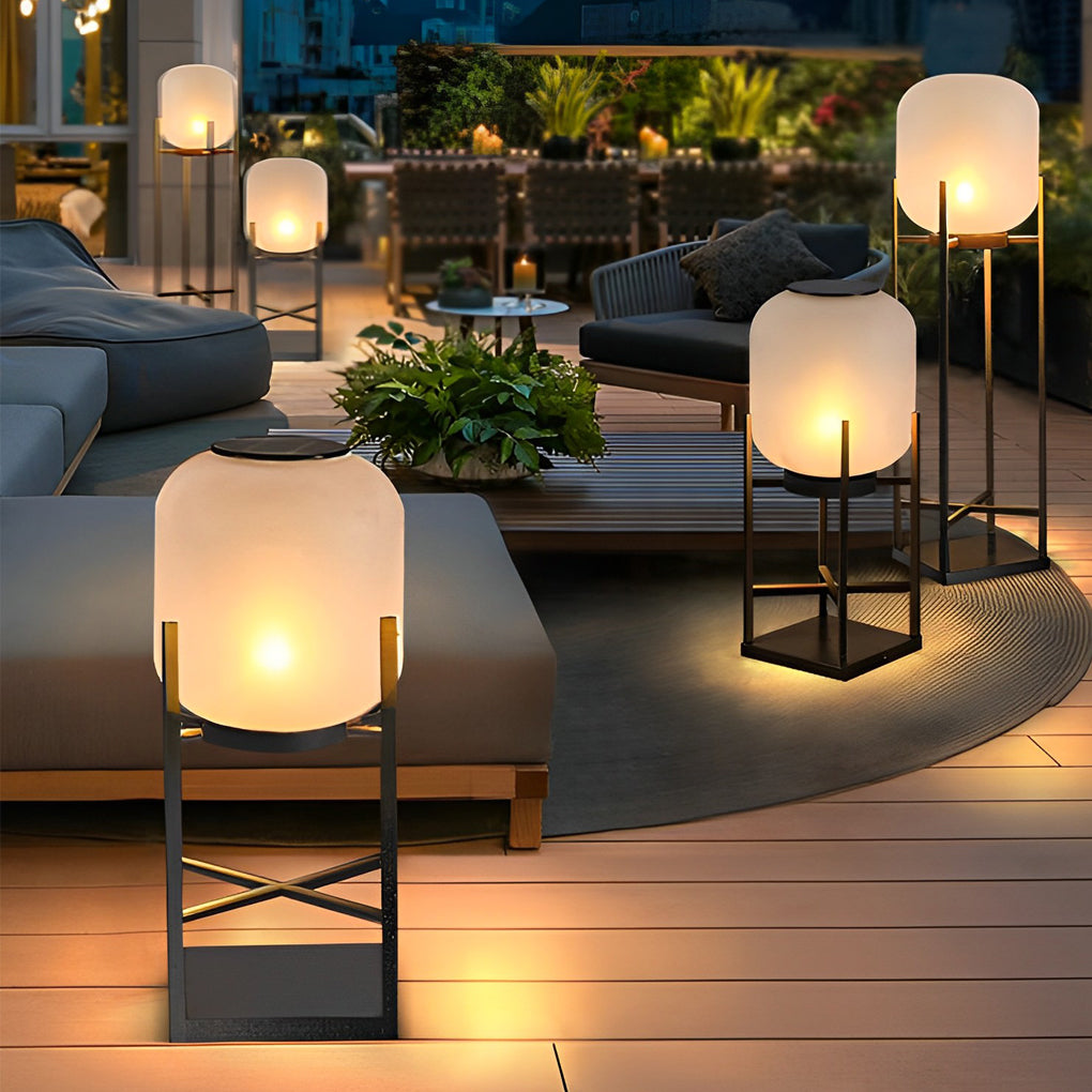 viva domo - Staande solar tuinlamp Sfeer