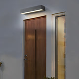 Minimalistische Strip Waterdichte LED Zwarte Moderne Buitenmuur Washer Licht