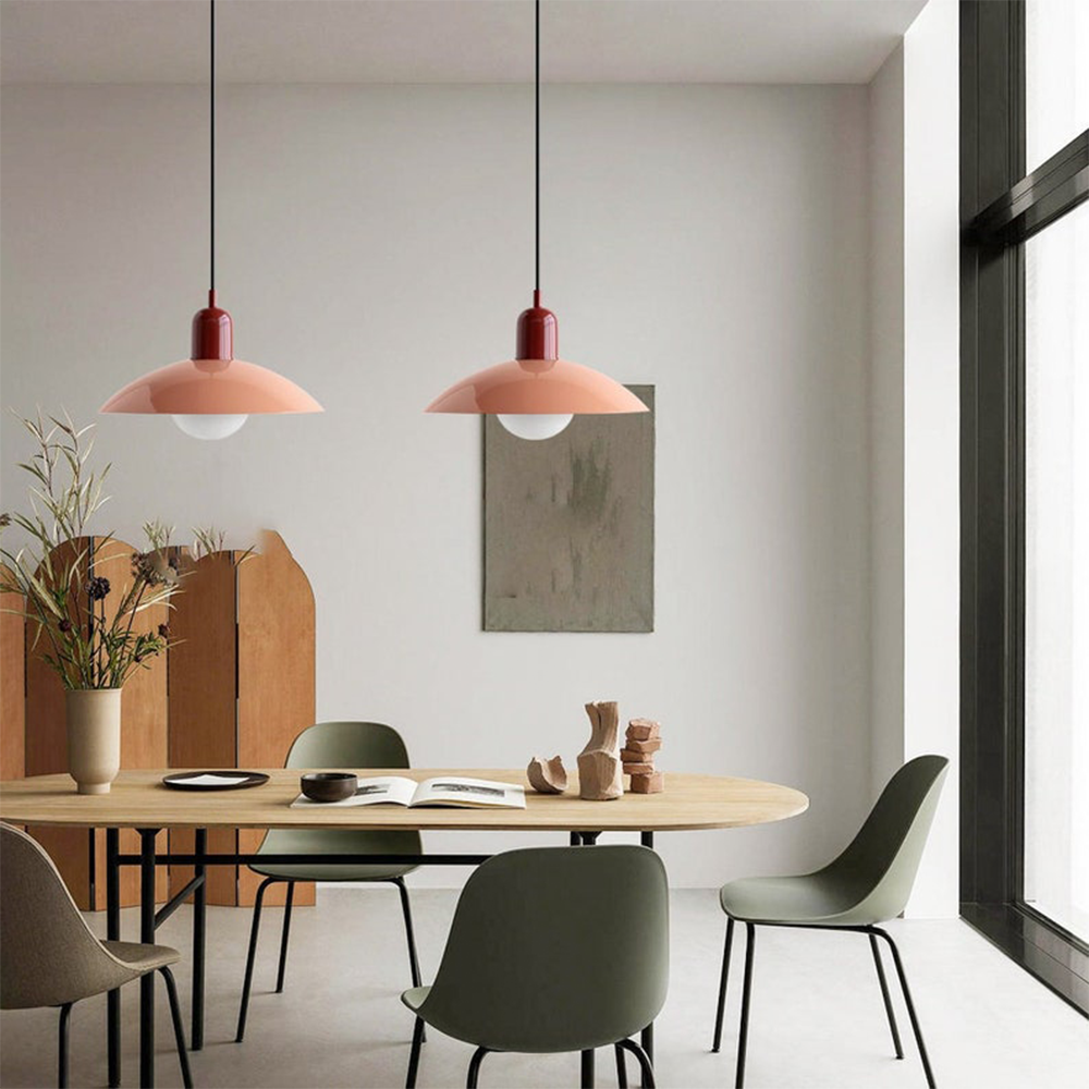 Mid Century Kleurrijke Macaron Bauhaus Hanglamp